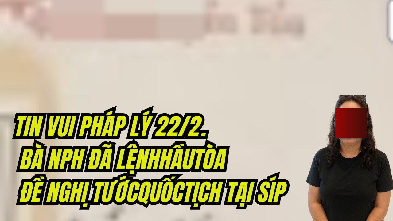 Tiếp tục tin vui NPH 22/2