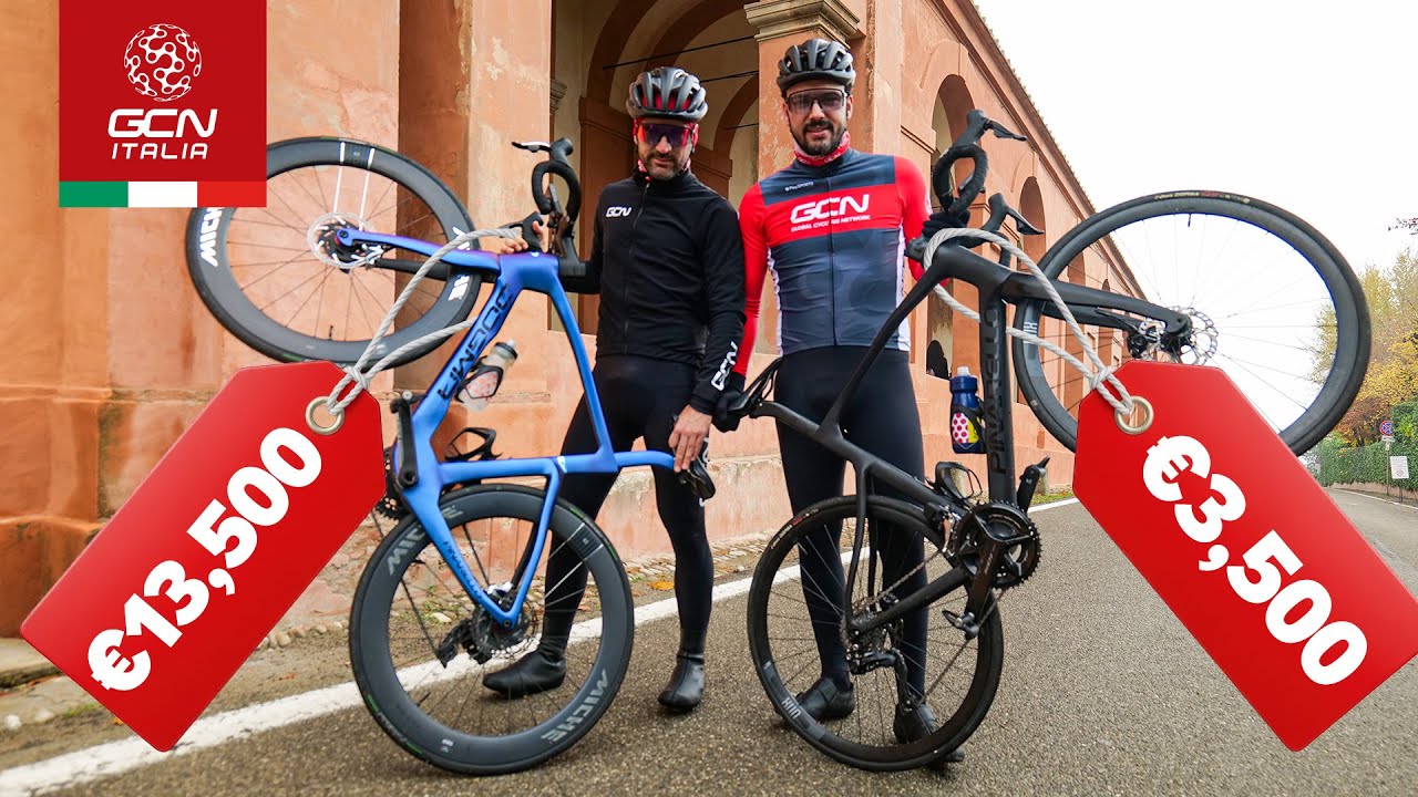 Testiamo in salita una bici di media gamma contro una di alta gamma.