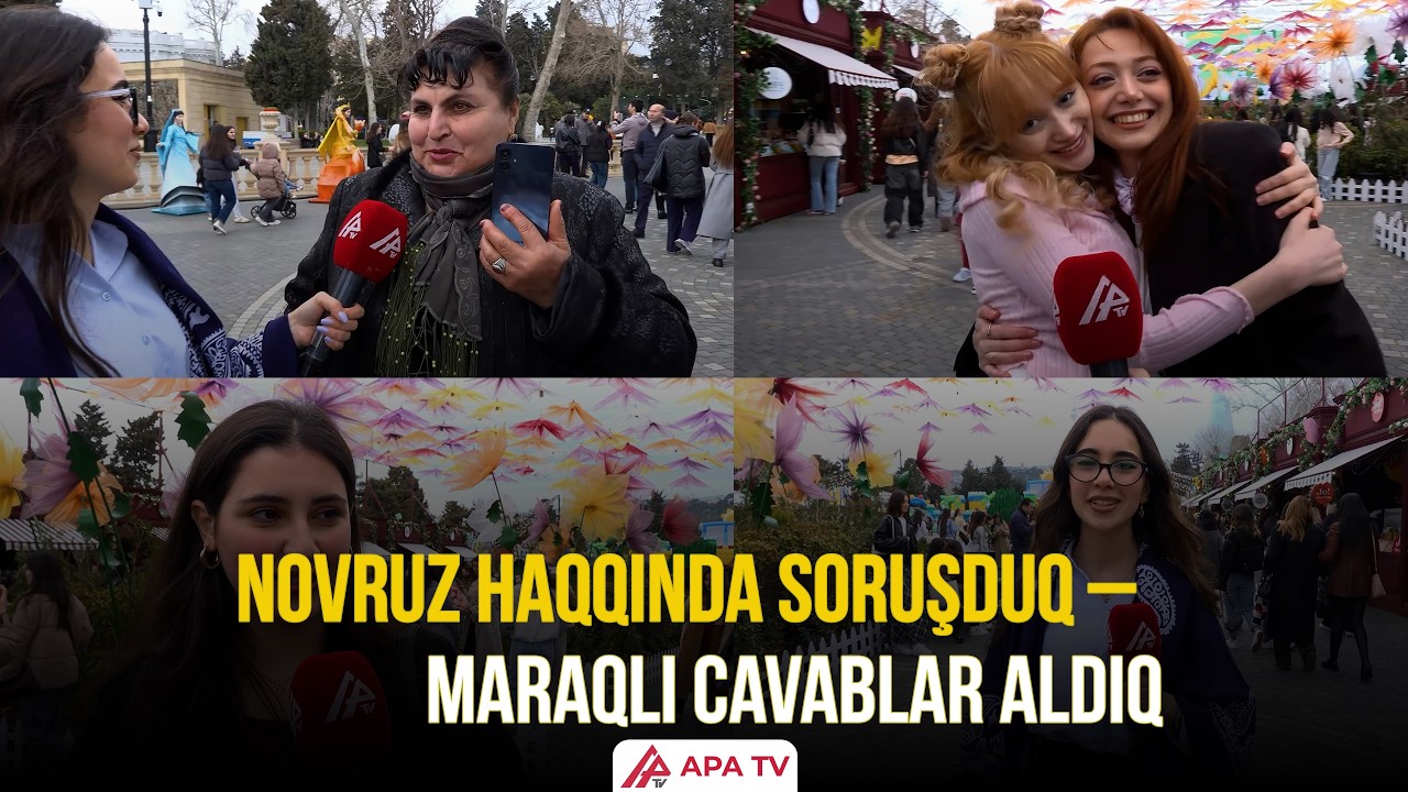 Şəhərdə bayram coşğusu – İnsanlar Novruzu necə qarşılayır?  | SUALIMIZ VAR