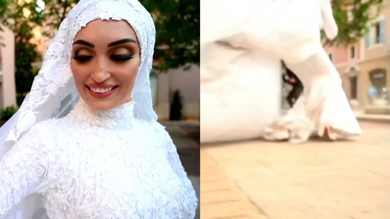 Bridal Photographer Captures Beirut Blast