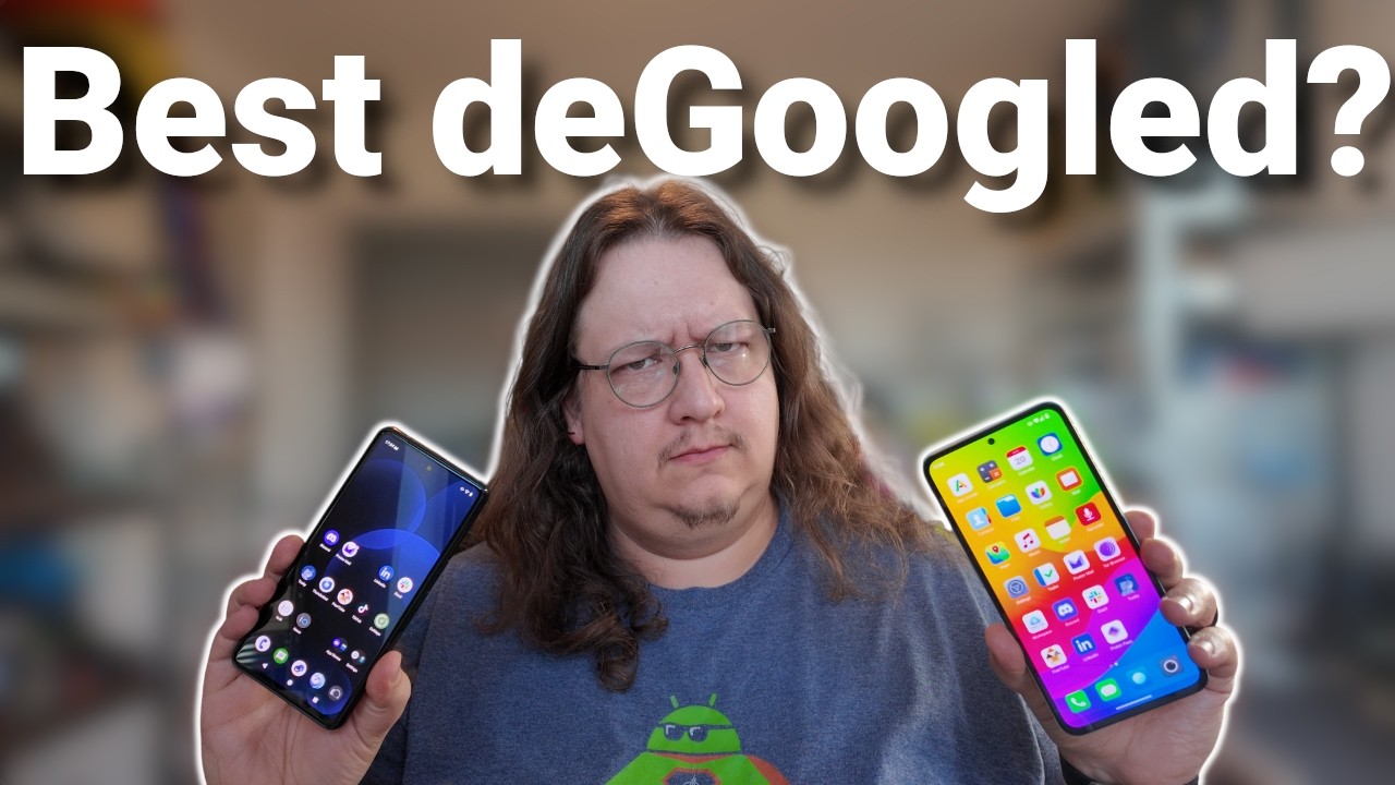 Switching to a deGoogled Phone: iod&eacute;OS Review and /e/OS Comparison