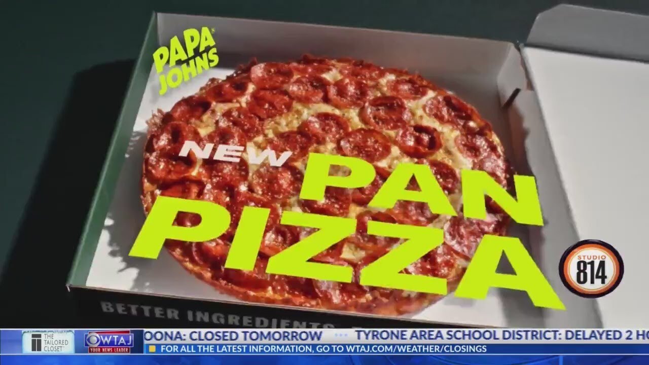 The new Pan Pizza from Papa Johns is here! Get this special deal and try your own