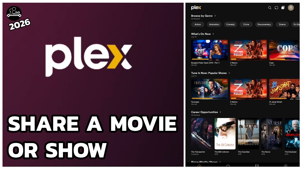 Как поделиться фильмом или сериалом в Plex &mdash; пошаговая инструкция (2026)