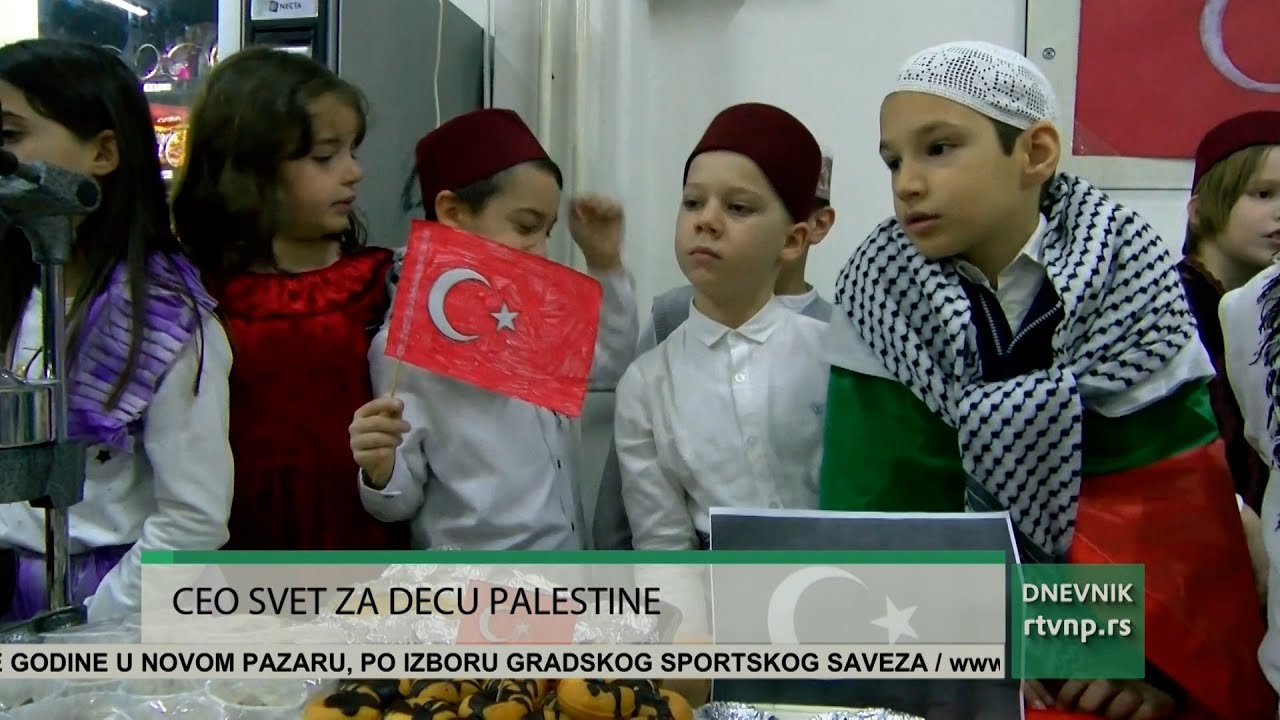 Ceo svet za decu Palestine