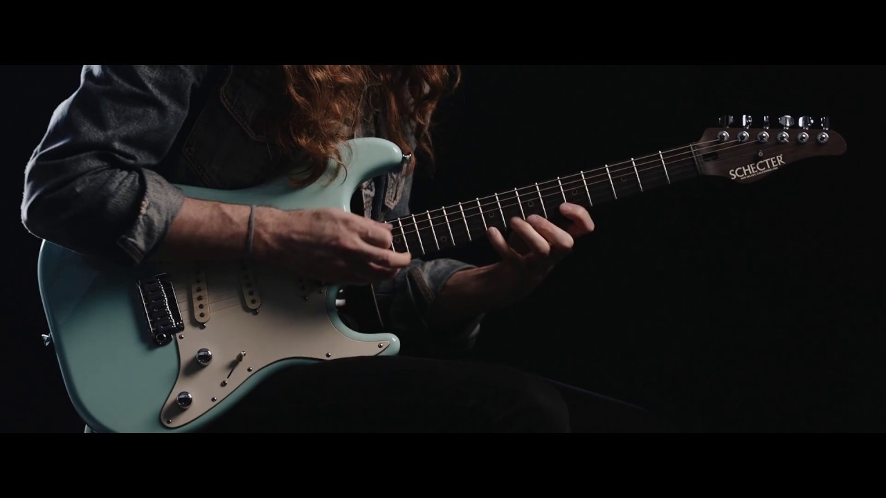 Nick Johnston - Schecter Atomic Green NJ Traditional