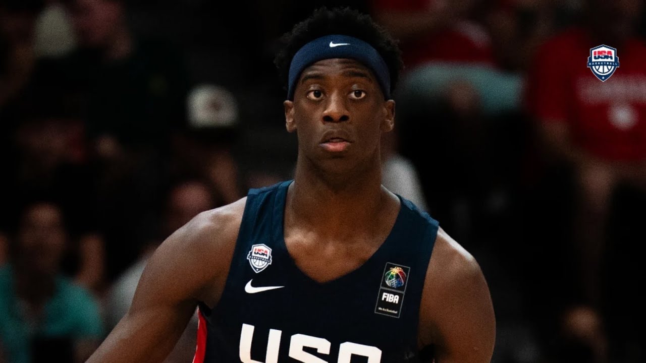 AJ Dybantsa (22 pts) VS Canada FIBA U19 WorldCup