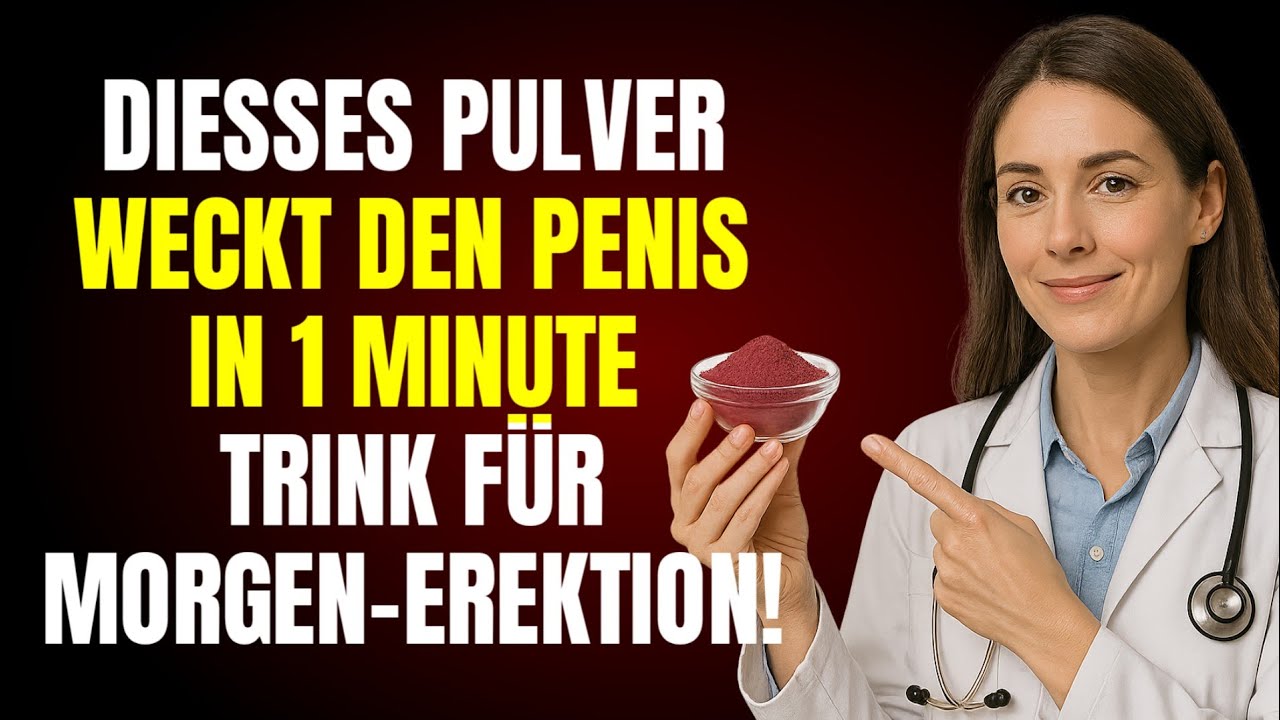 4 Pulver f&uuml;r M&auml;nner 50+: Nat&uuml;rliche Kraft, bessere Durchblutung & Morgenenergie