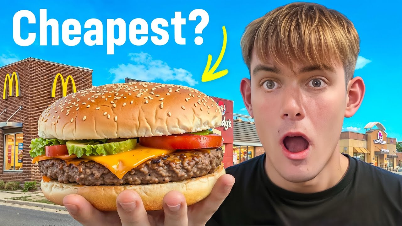 I tried the cheapest item at every fast food restaurant 