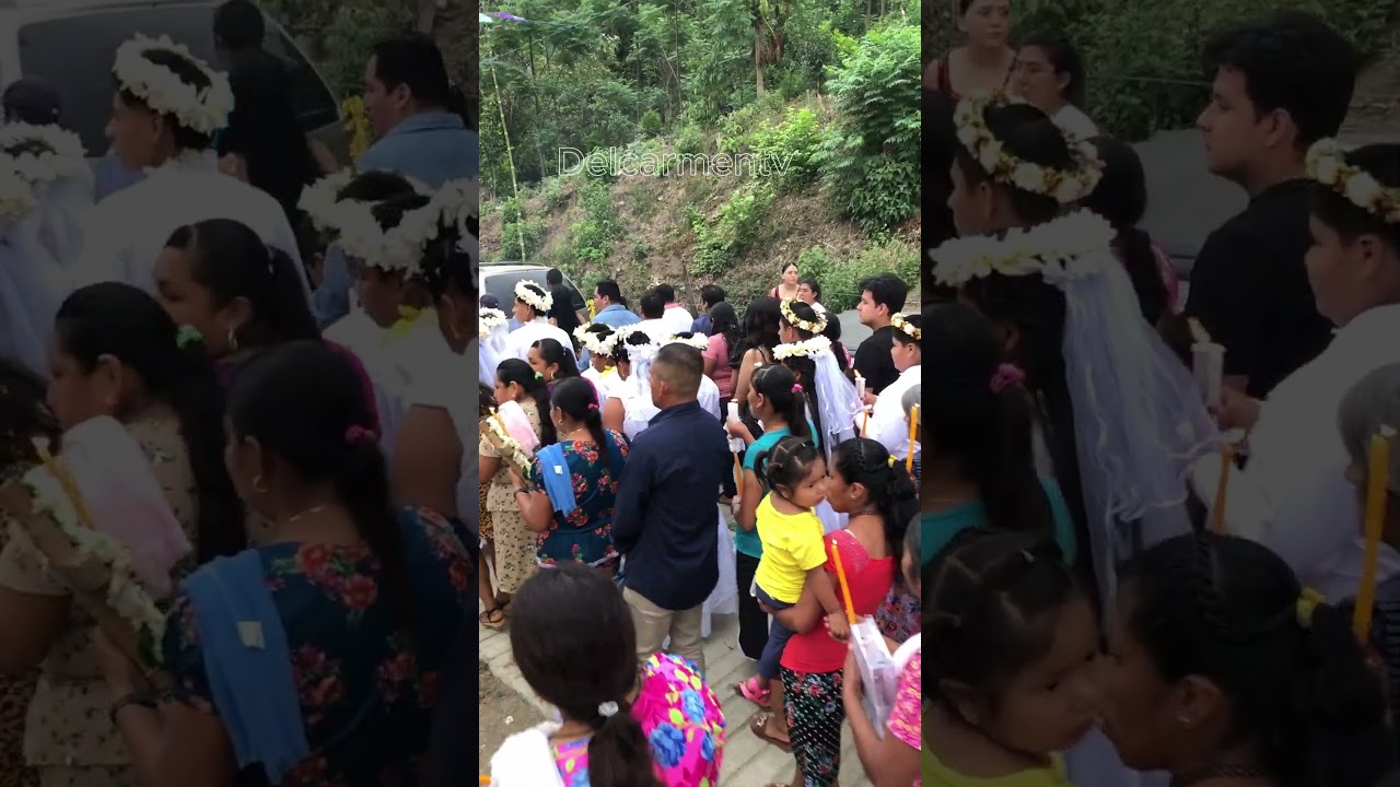 Procesi&oacute;n en tetla Yahualica