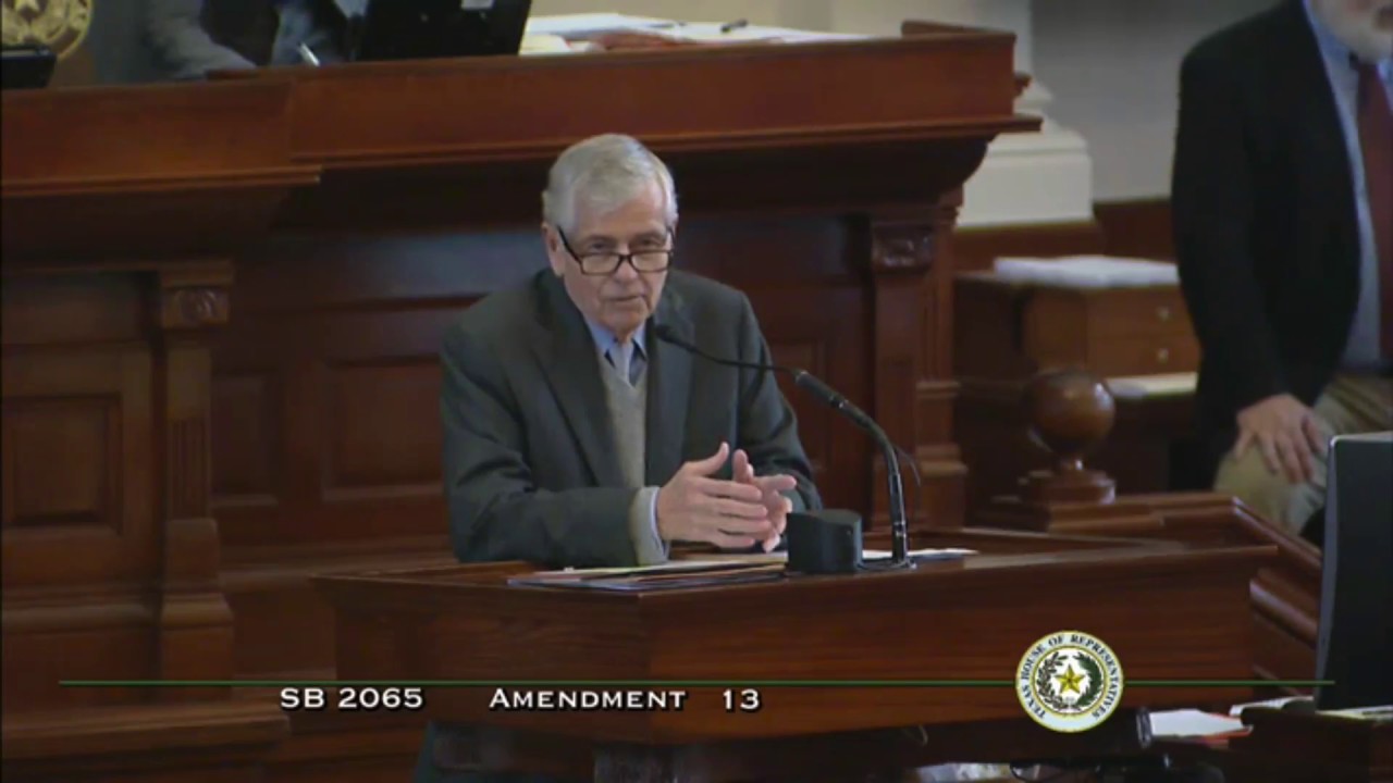 House Chamber - SB 2065 Am 13: Rep. Craddick Lays Out Payday Regulation - May 22, 2017