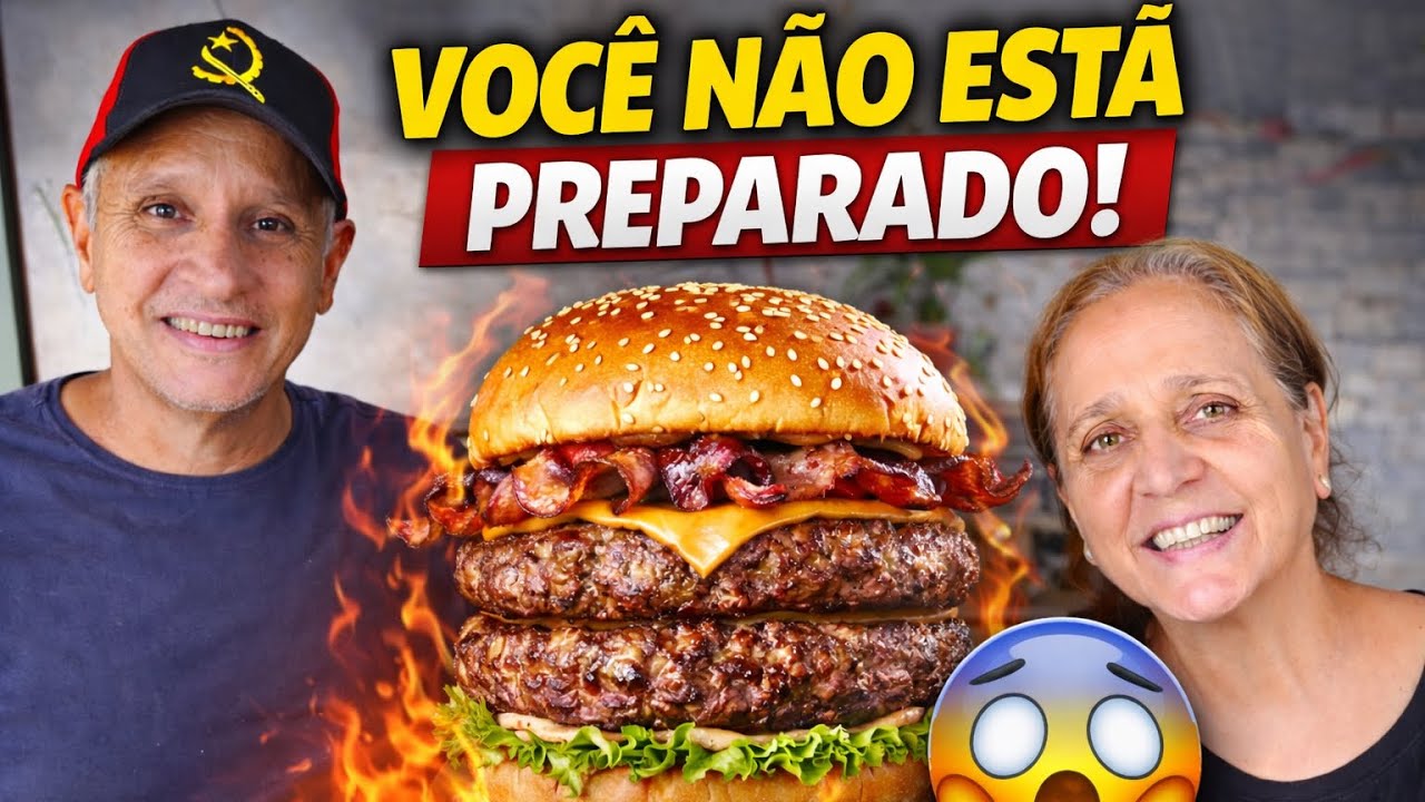 RECEITA DO HAMBÚRGUER DA LUCELMA- FAMÍLIA COTI
