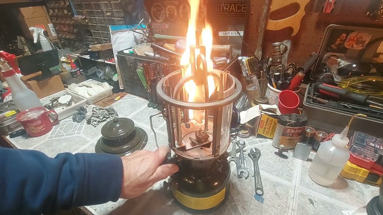 Vintage Mil-Spec Lantern Thrift Store Find - Can We Light It Up? Let's find out!