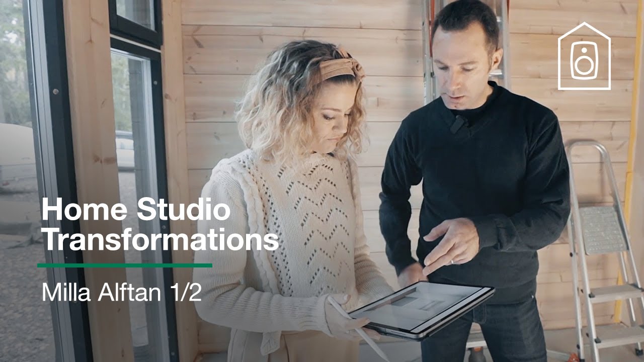 Genelec | Home Studio Transformations - Milla Alftan: 1/2