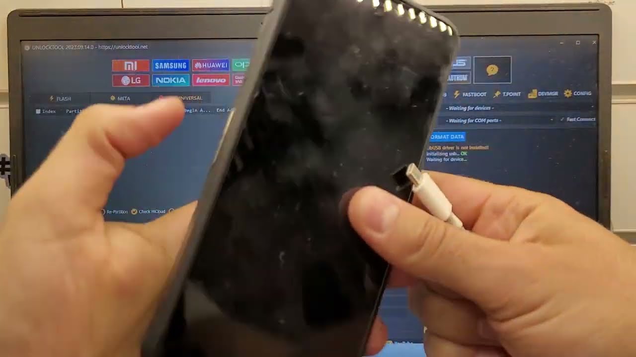 Сброс всех паролей Cubot King Kong Power. Hard Reset + FRP. Unlocktool. Удалённая разблокировка