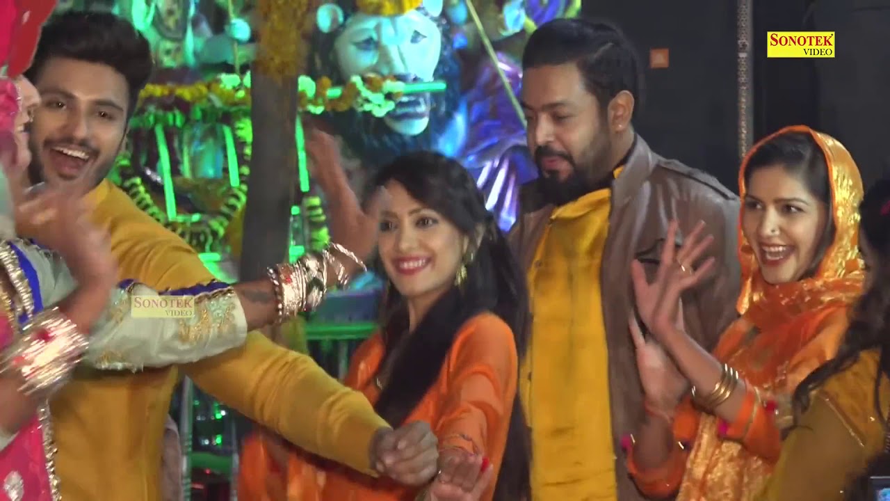 सपना ने काला काला करे गुजरी पर सबको नचाया सपना का भक्ति रंग सबसे निराला | Sapna Kala Kala Kare Gujri