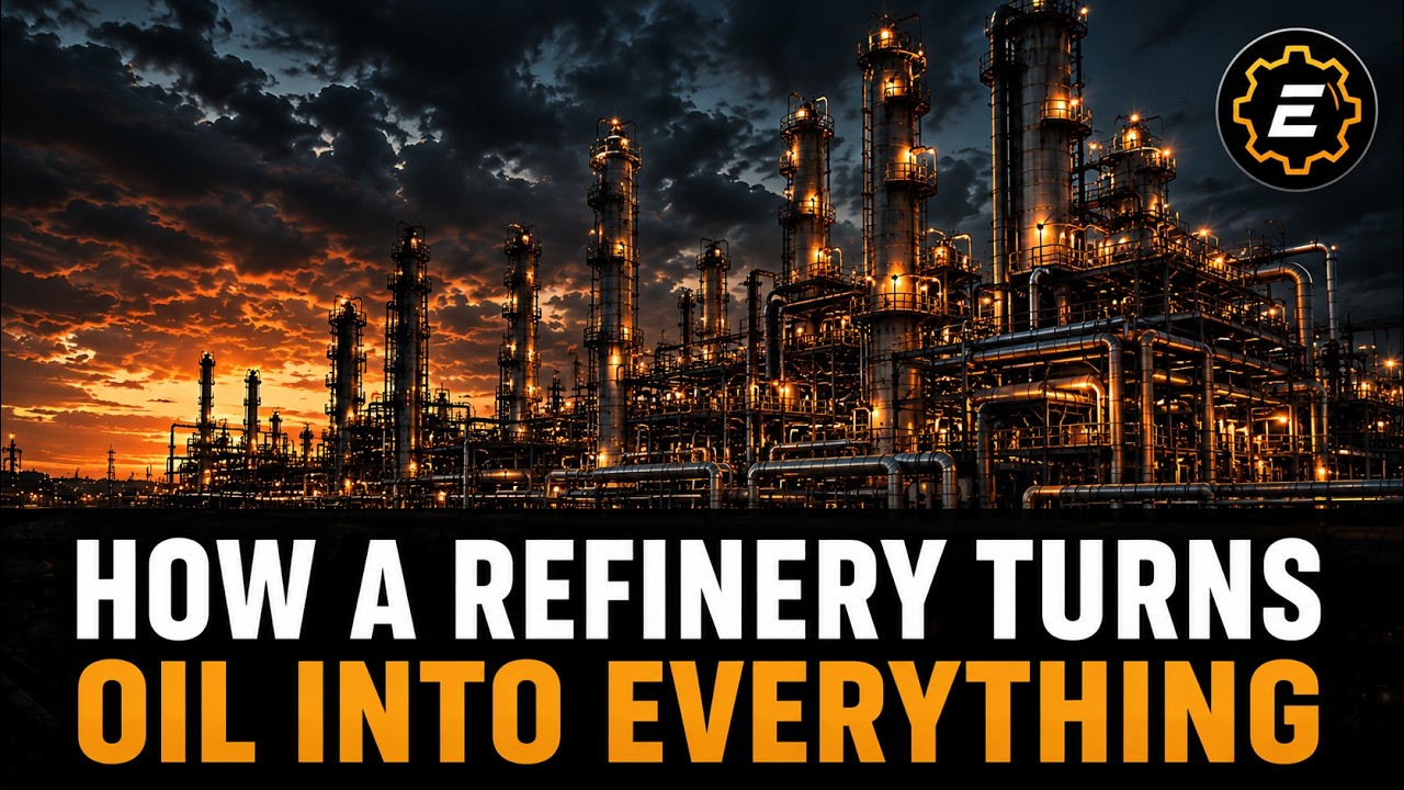 Inside an Oil Refinery: How Crude Becomes Everything You Own