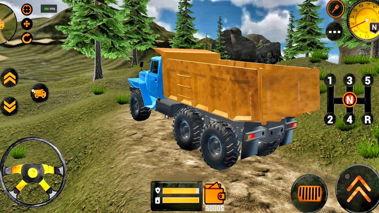 Backhoe Loader JCB Simulator Gameplay - Indian Vehicles Truck JCB Driving - Android Gameplay