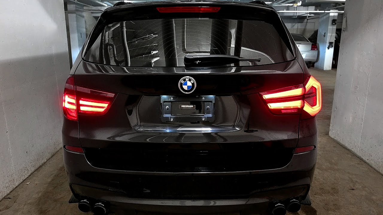 X3 F25 Gets  (F97 - G01)  X3M STYLE Tail Lights