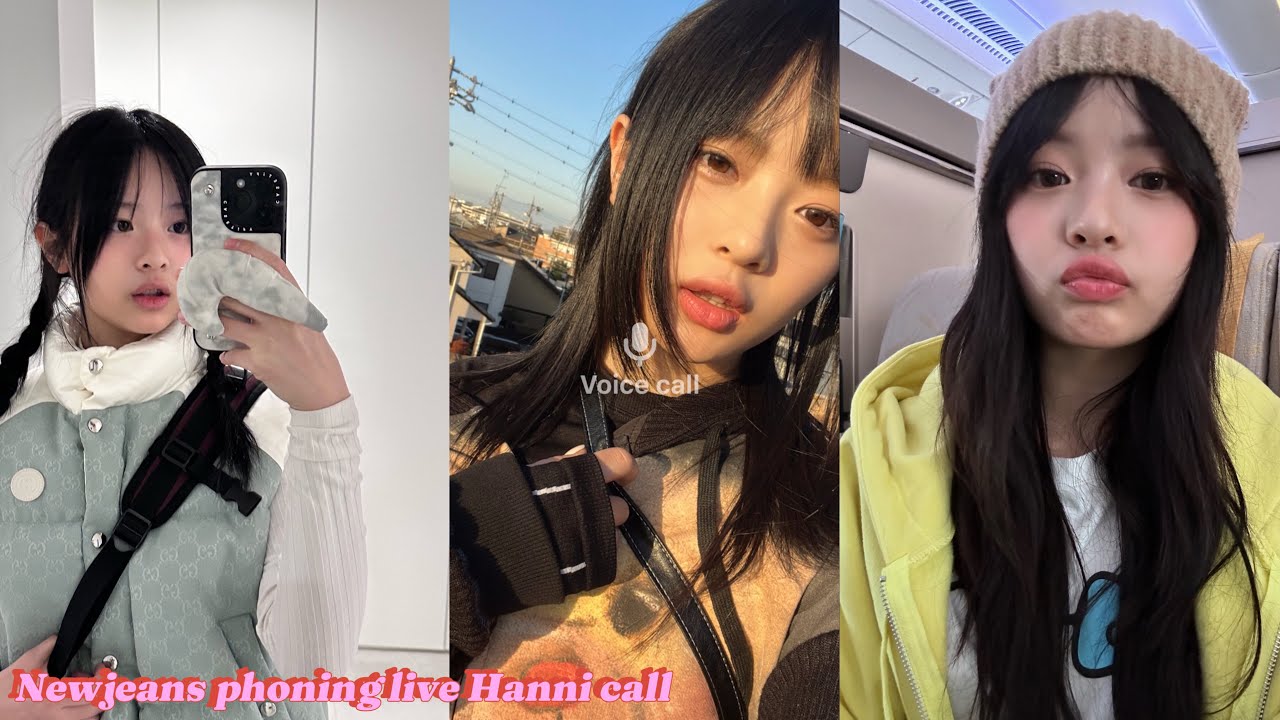Newjeans phoning live 24/05/19 (Engsub) Hanni call