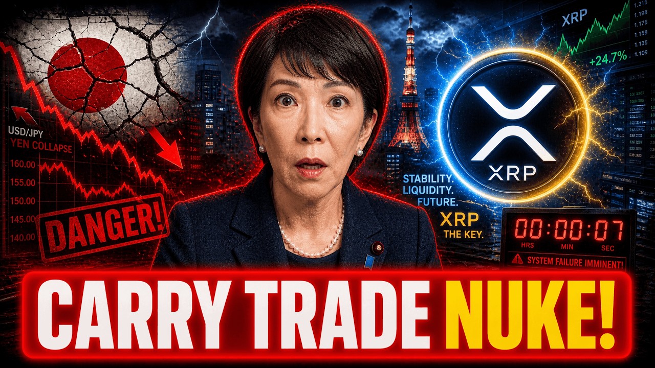 JAPAN IN DANGER: The Carry Trade Implosion... XRP Could Be The KEY