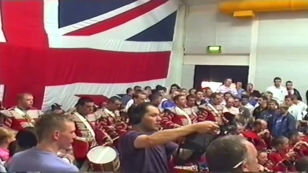 UVF Regimental band at Lagan valley cultural day a brave few years back.