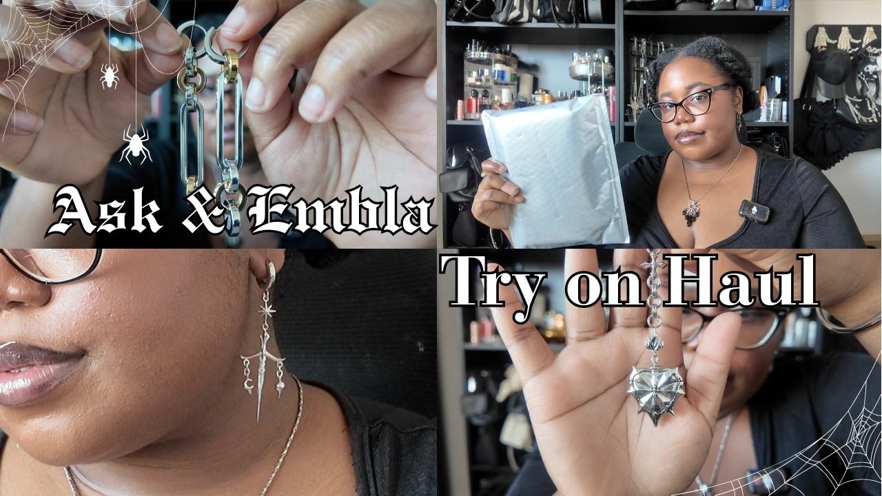 Примерка украшений Alt JEWELRY: Ask & Embla💀⛓️🖤