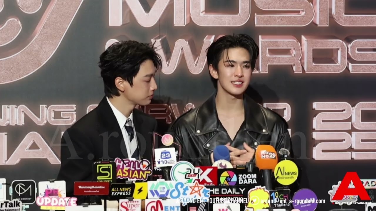“จินอุค - เน็กซ์” จาก BUS  ในงานประกาศรางวัล “TOTY MUSIC AWARDS - Shining Forwards Thai Music 2025”