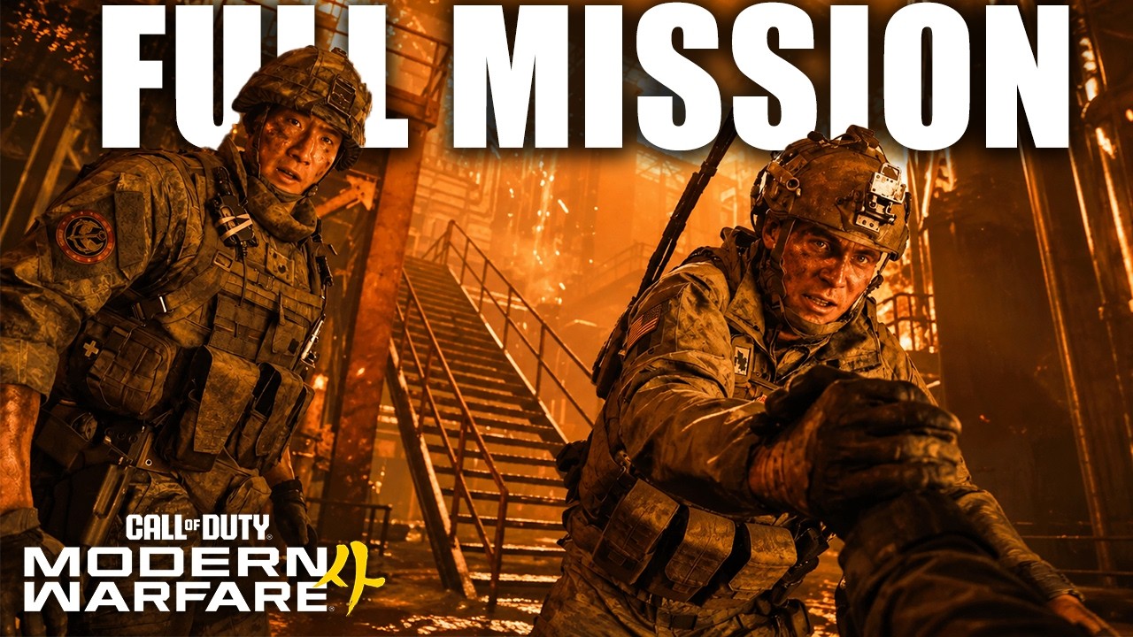 Modern Warfare 4 Full Campaign Mission (Entrenched)