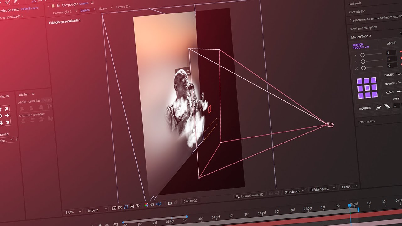 Como fazer DESFOQUE na CÂMERA 3D do After Effects