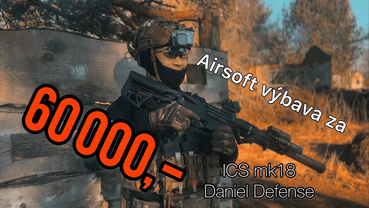 Vybaven&iacute; na airsoft za 60 000,- / Gear Check E08