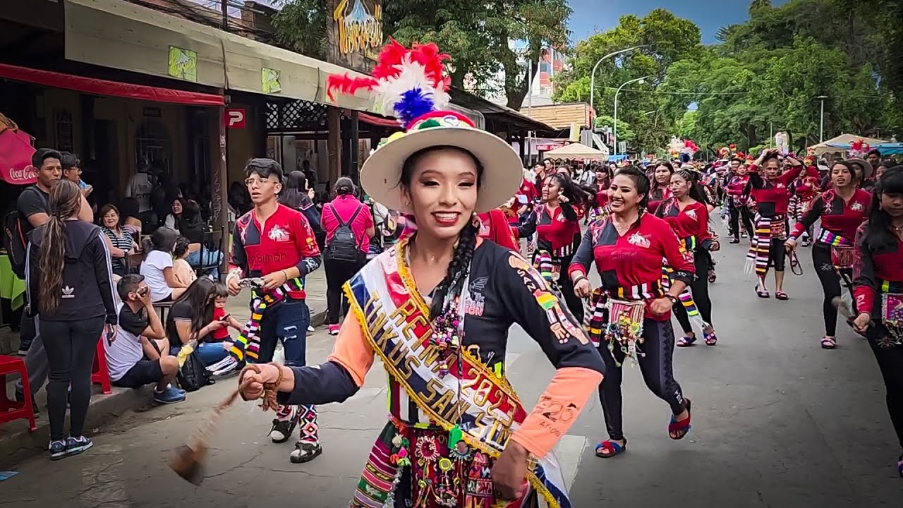 Tinkus San Simón, pre carnavalera Corso de Corsos 2024