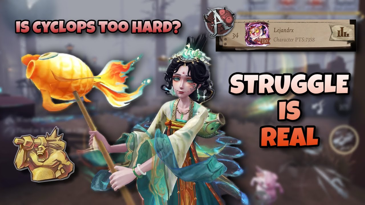 This is what CYCLOPS RANKING looks like… | Identity V Pro Naiad Gameplay