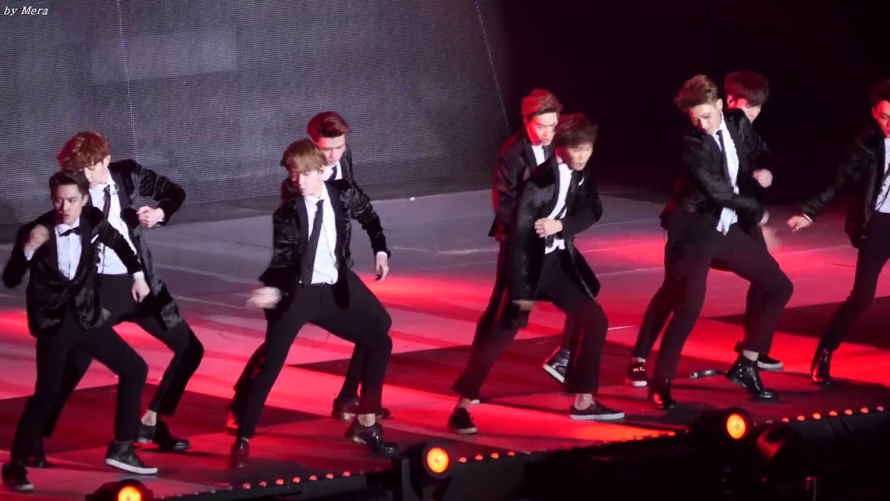 150128 EXO 중독(Overdose) [전체]직캠 (가온차트) by Mera