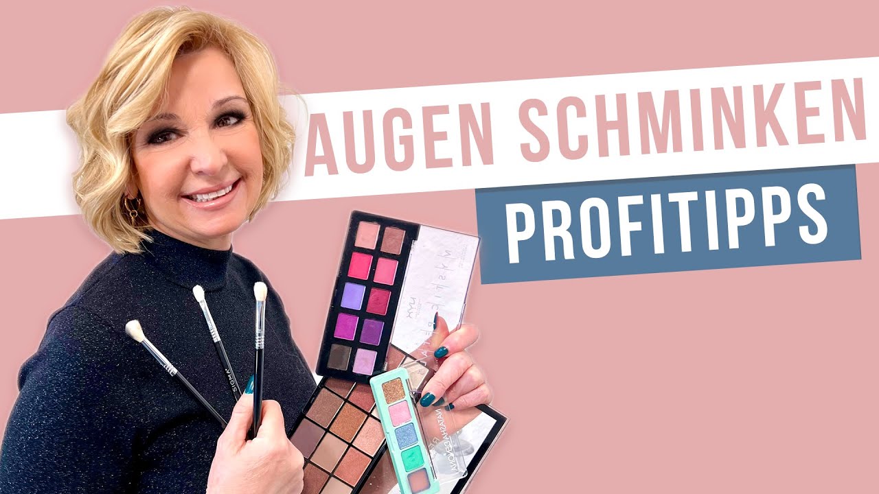 Hängende Augenlider - Schlupflider - kleine Augen?  So schminkst du sie perfekt!