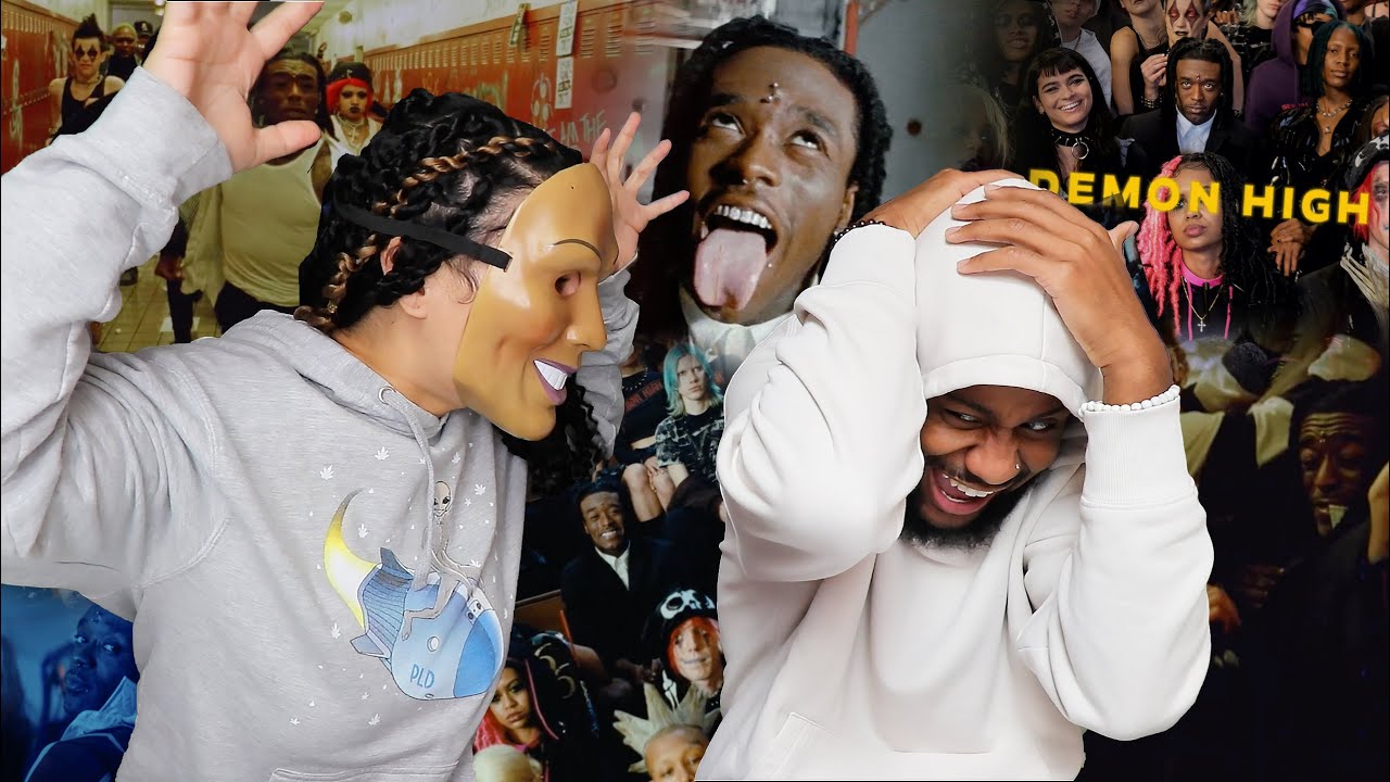 WOULD Y'ALL ATTEND DEMON HIGH? | Lil Uzi Vert - Demon High [Official Music Video] [SIBLING REACTION]