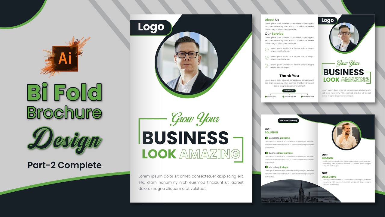 Master Bi-Fold Brochure Design: Step-by-Step Tutorial for Stunning Results' Part 2