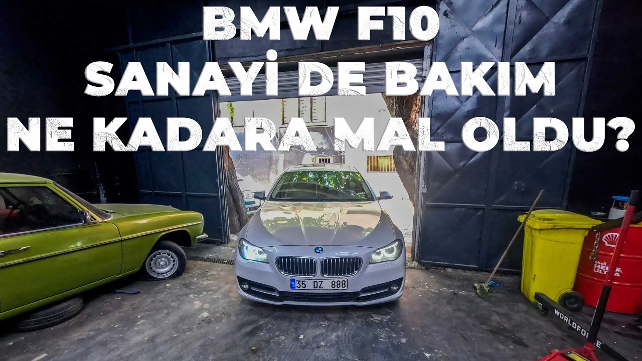 BMW 5 SERİSİNE F10 SANAYİDE BAKIM YAPTIK NE KADAR TUTTU ?