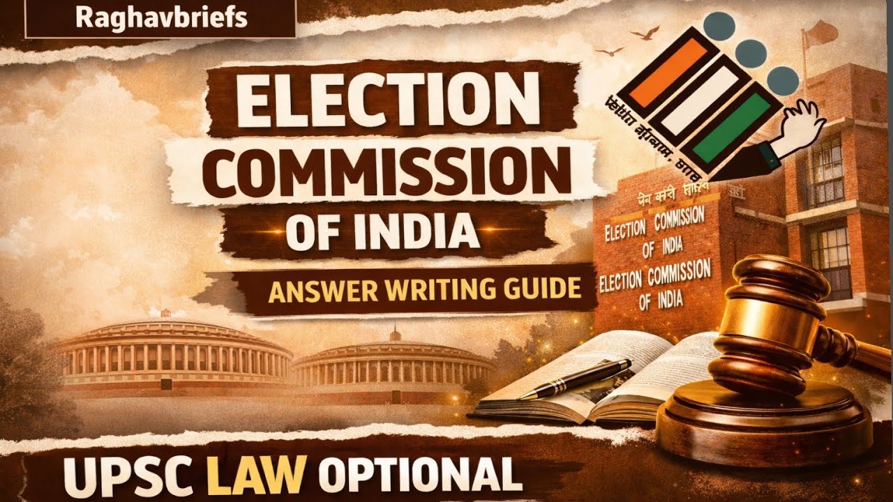 UPSC Law Optional|Constitution of India|Election commission of India|Answer Writing|#constitution
