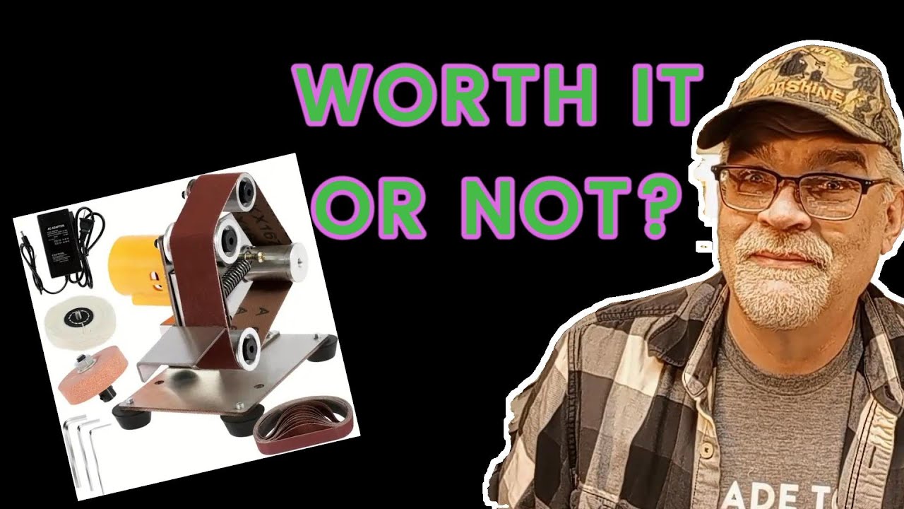Temu's Mini Belt Sander Grinder Review.  Does it work or not.