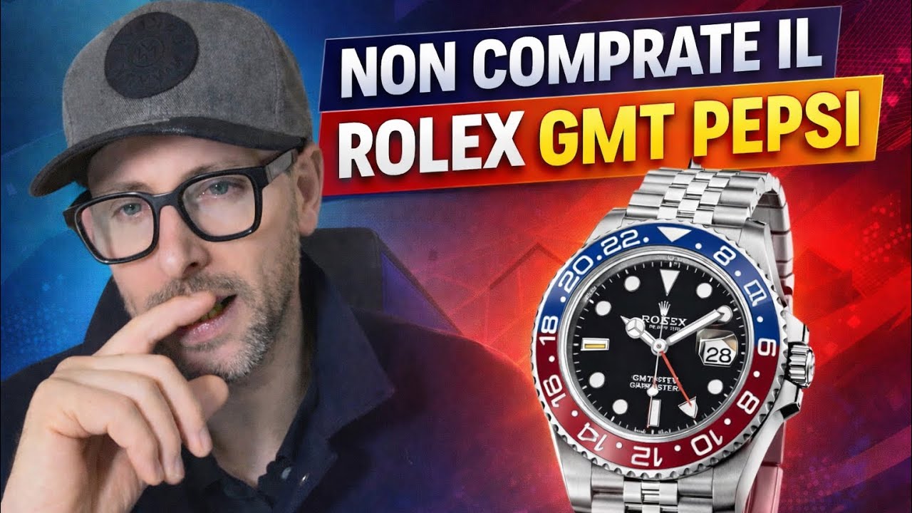 Non comprate il Rolex GMT PEPSI 126710BLRO