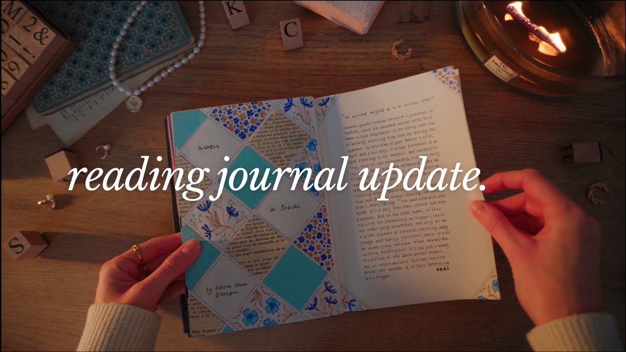 Recent reads | reading journal update | bullet journal ideas | scrapbooking