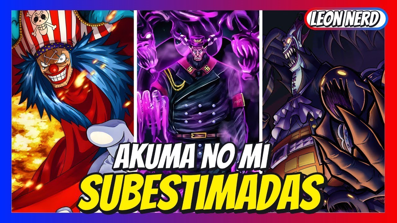 TOP 6 AKUMA NO MI MAIS SUBESTIMADAS DE ONE PIECE