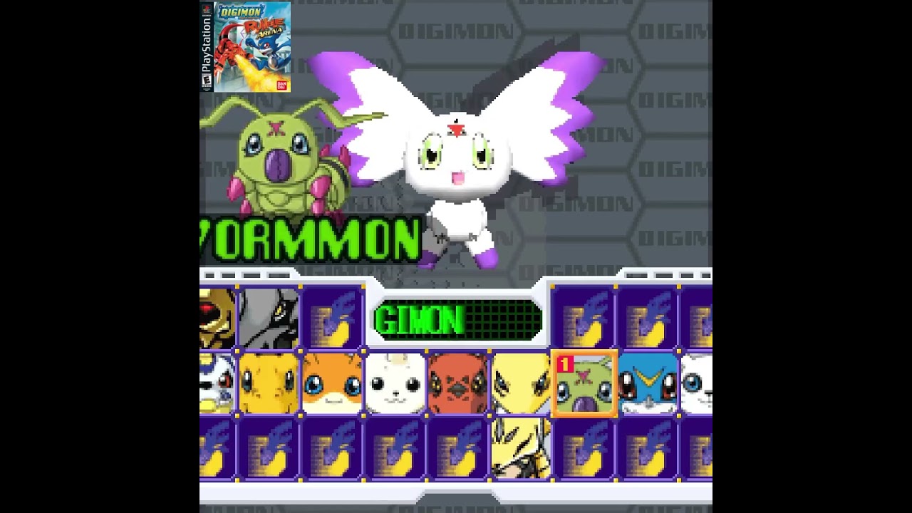 Digimon Rumble Arena For PS1 #retrogaming #digimon #ps1 #playstation