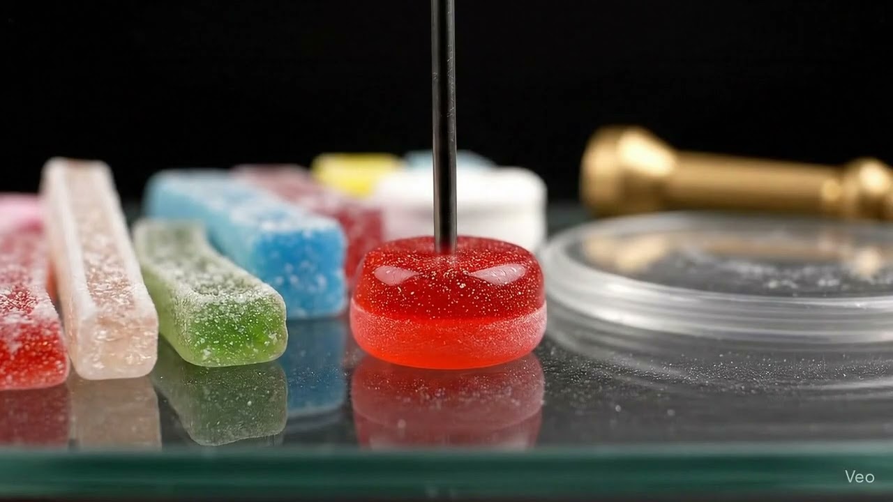 ASMR Sponge and Candy