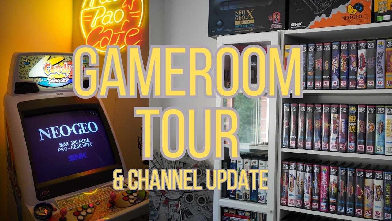 Channel Update and 2024 Retro Game Room Tour