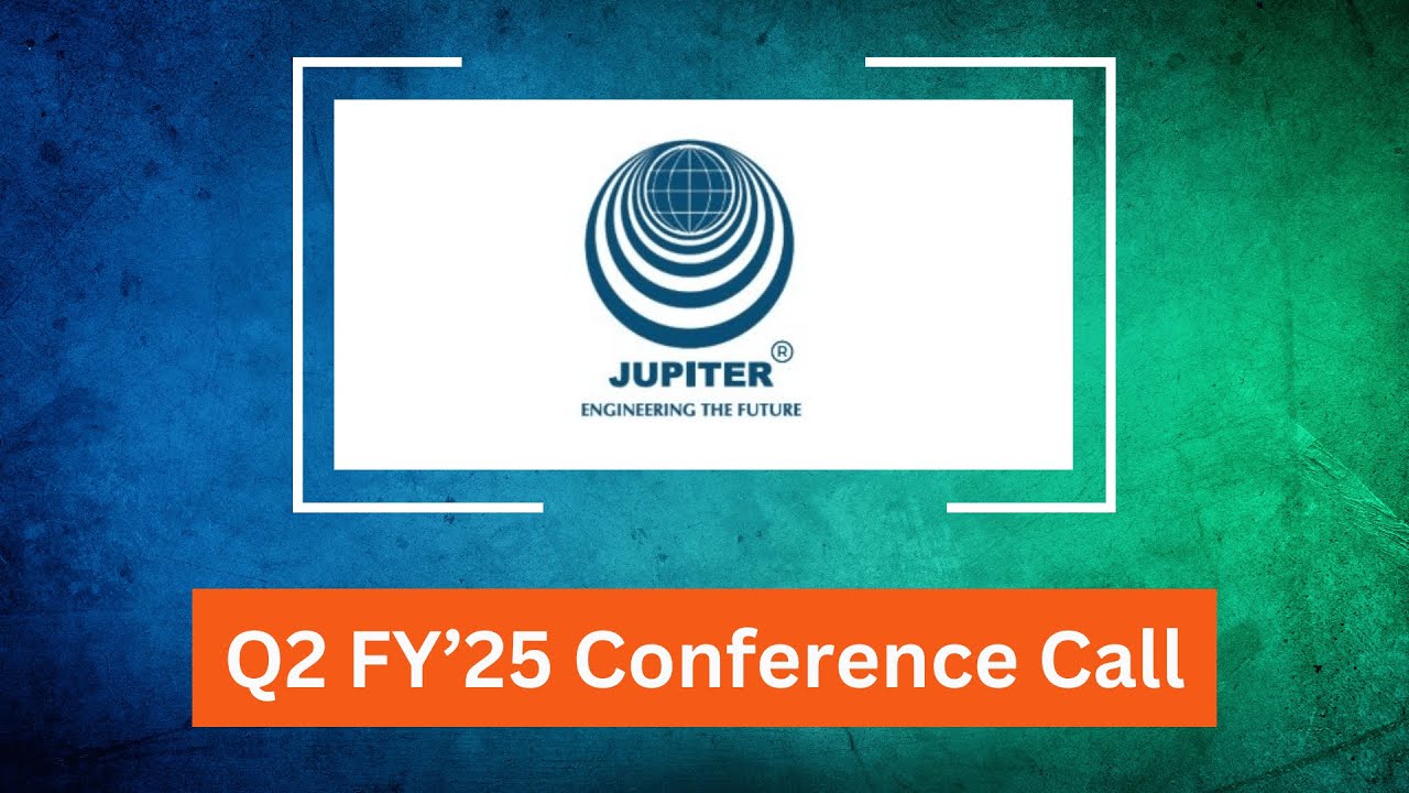 Jupiter Wagons Q2 2025 Conference Call #conferencecall #concall #earningscall #jupiterwagons