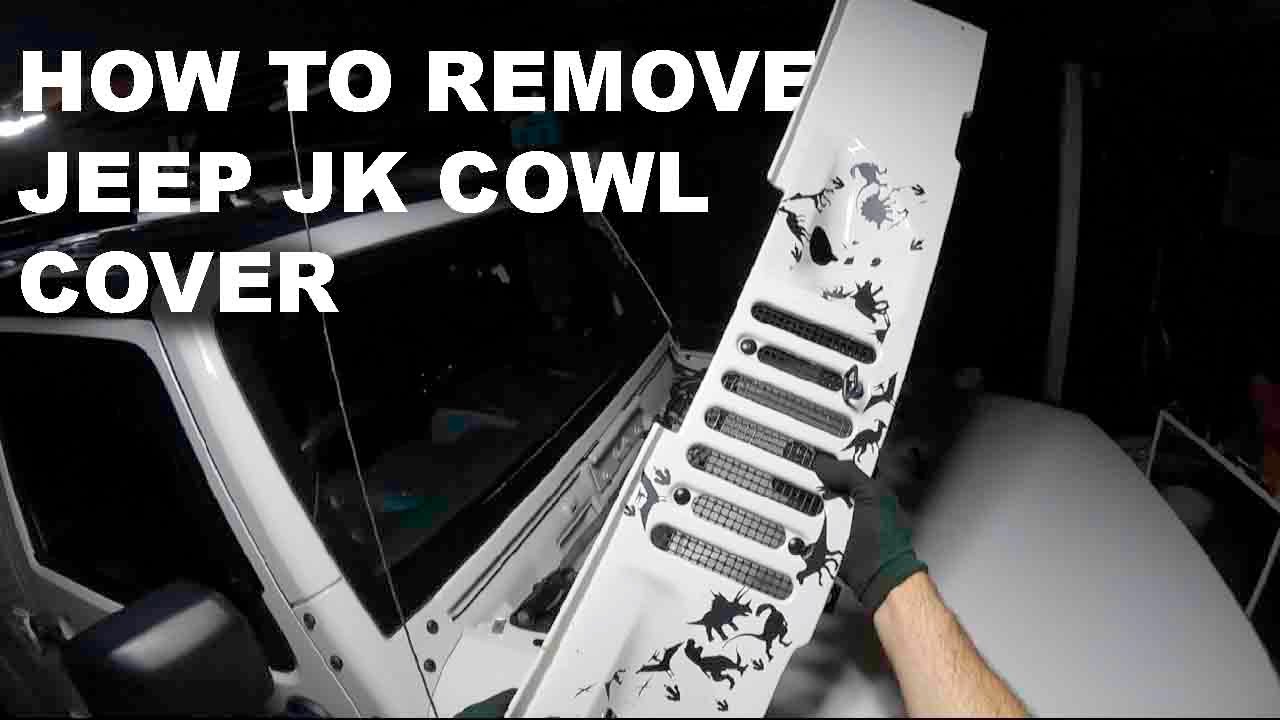 КАК СНЯТЬ КРЫШКУ КАПОТ JEEP JK