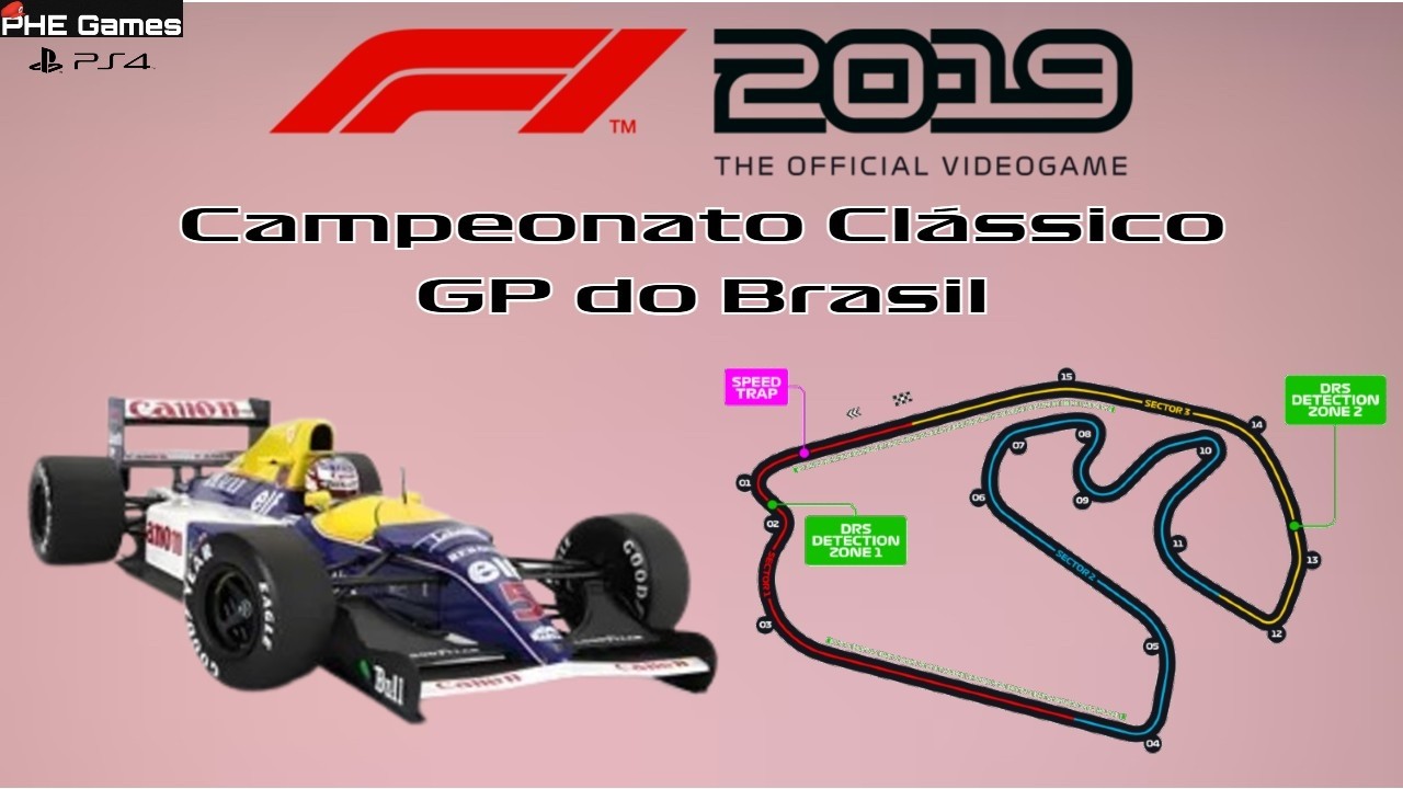 F1 2019 - Campeonato Clássico 01 - GP do Brasil (PS4) (#3317)