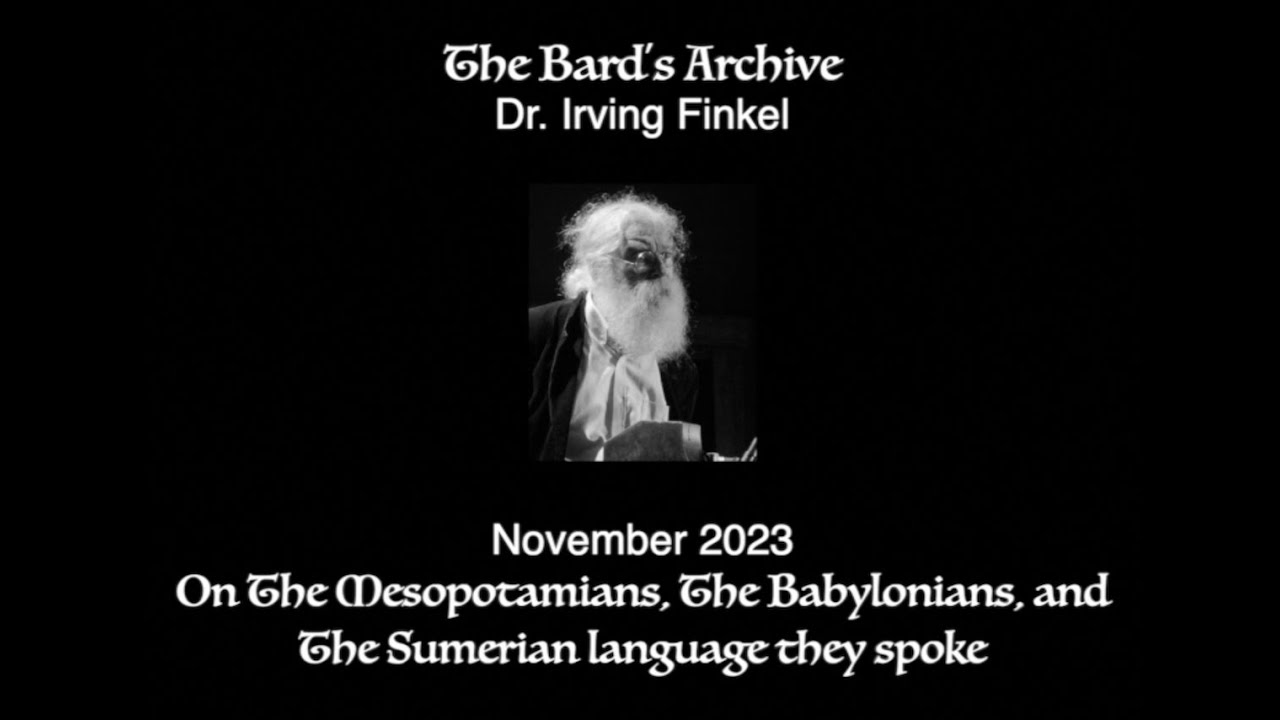 Irving Finkel: Full Interview ll Sumerian, Mesopotamia, Babylon
