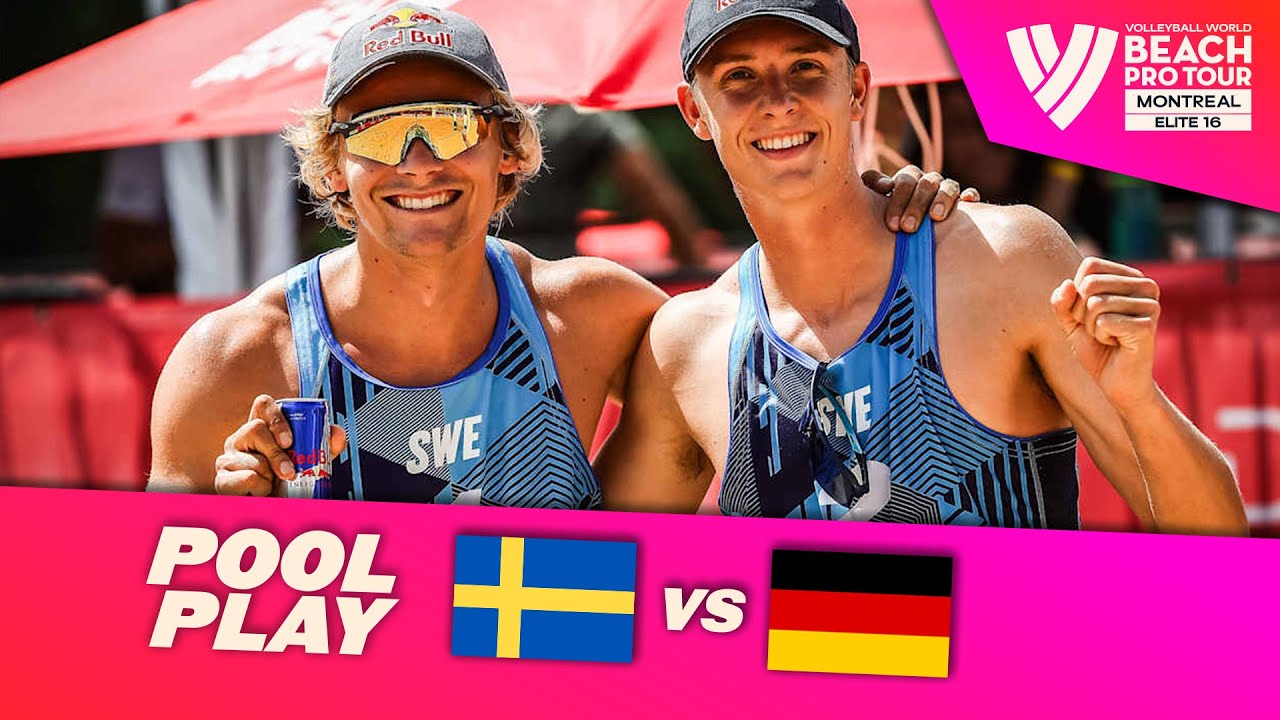 Åhman/Hellvig vs. Pfretzschner, L./Winter - Pool Play Highlights | Montreal 2025 #BeachProTour
